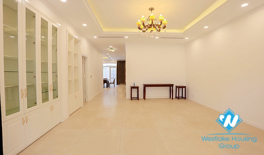 Nice house with 3 floors for rent in Block T Ciputra, Hanoi